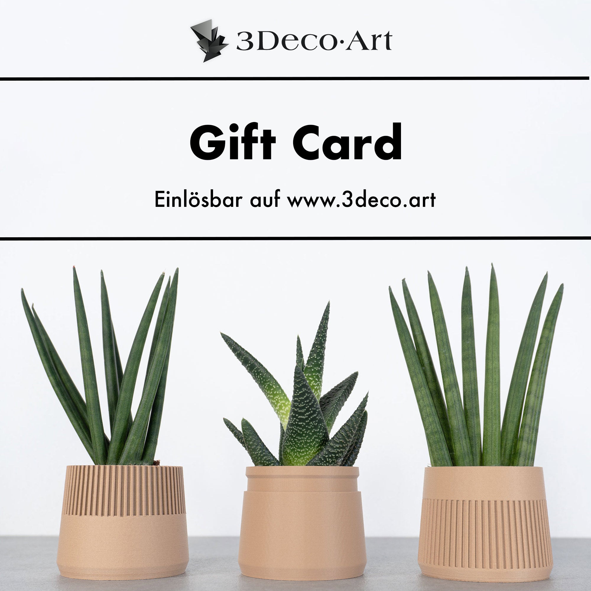 3DecoArt Geschenkgutschein